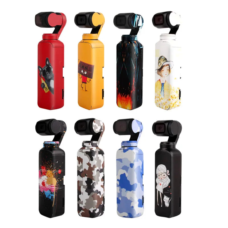 JSCC - High Quality Waterproof Skin Stickers for DJI OSMO Pocket Handheld Gimbal Decals 3M Scotchcal Film